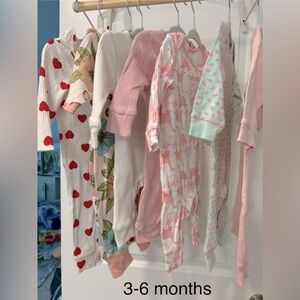 Baby girls 3-6 month fall/winter clothing lot